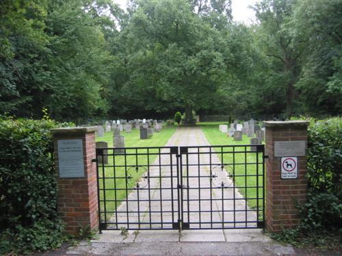 Cemetery gates