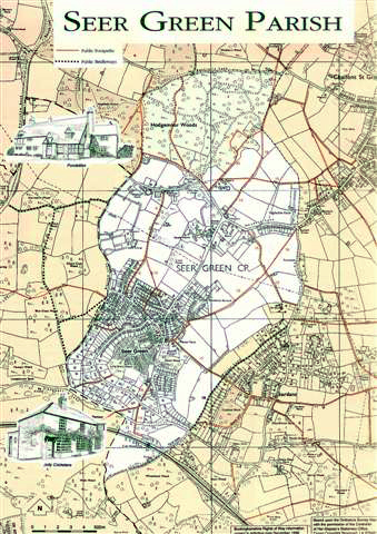 Footpaths map