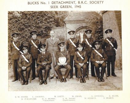Bucks N0 1 Detachment BRC Society 1945